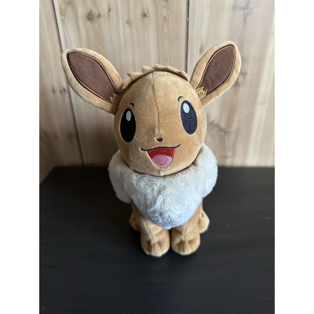 Pokémon Eevee Plush Stuffed Animal Figure 8" Nintendo Creatures GAME FREAK 2023
